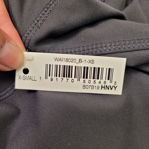 CORE 10 Women High-Waist Media Pocket Yoga Legging Dark Gray X-Small Comfort New - Picture 9 of 12